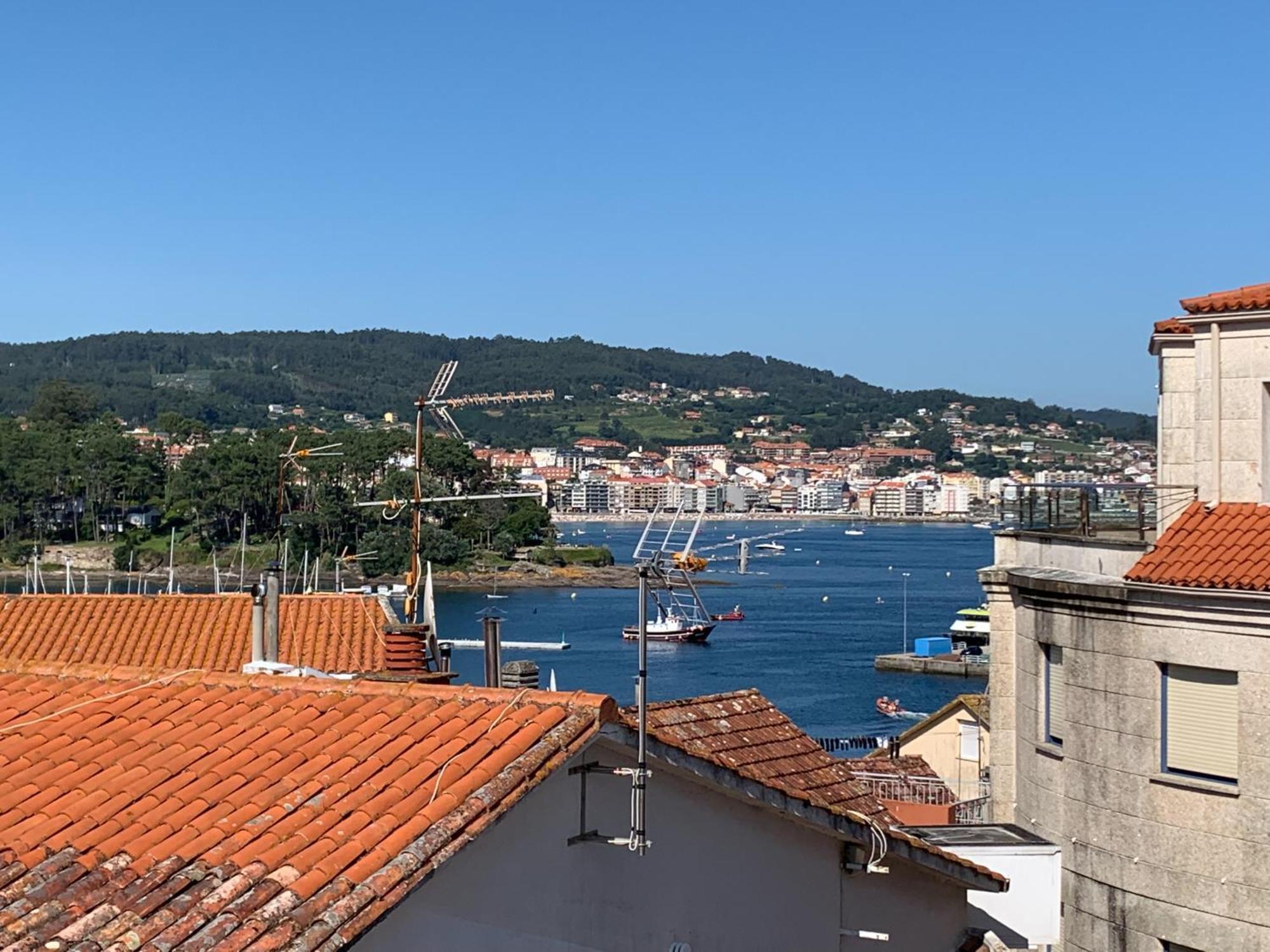 Estudio Con Terraza En La Playa Sanxenxo Exterior foto